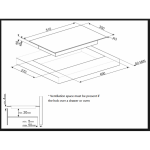 Smeg SE332ED 30厘米 嵌入式雙區電陶爐｜觸控控制、9段火力、兒童鎖